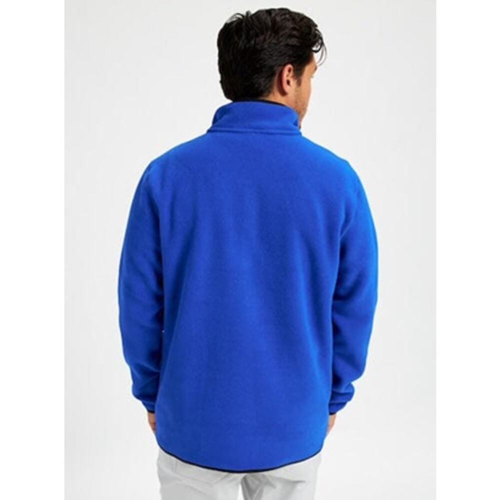 Burton Hearth Fleece Mock Neck Long Sleeve Pullover Cobalt Blue XXL NWT - Picture 5 of 11